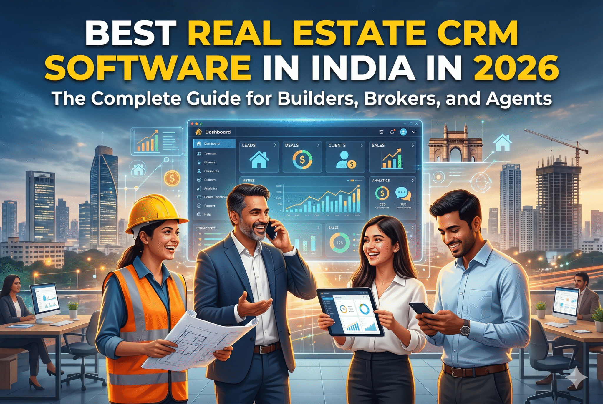 Best Real Estate CRM Software in India in 2026: The Complete Guide for ...