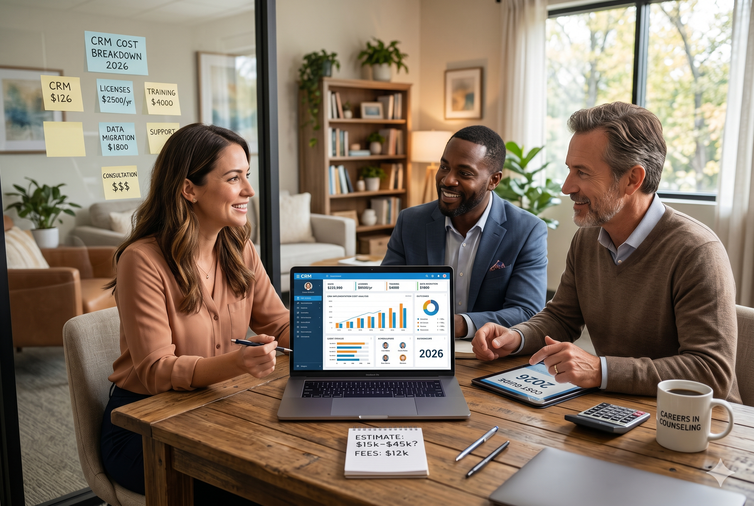 How Much Does CRM Implementation Actually Cost for Your Counseling Team? (2026 Complete Guide)