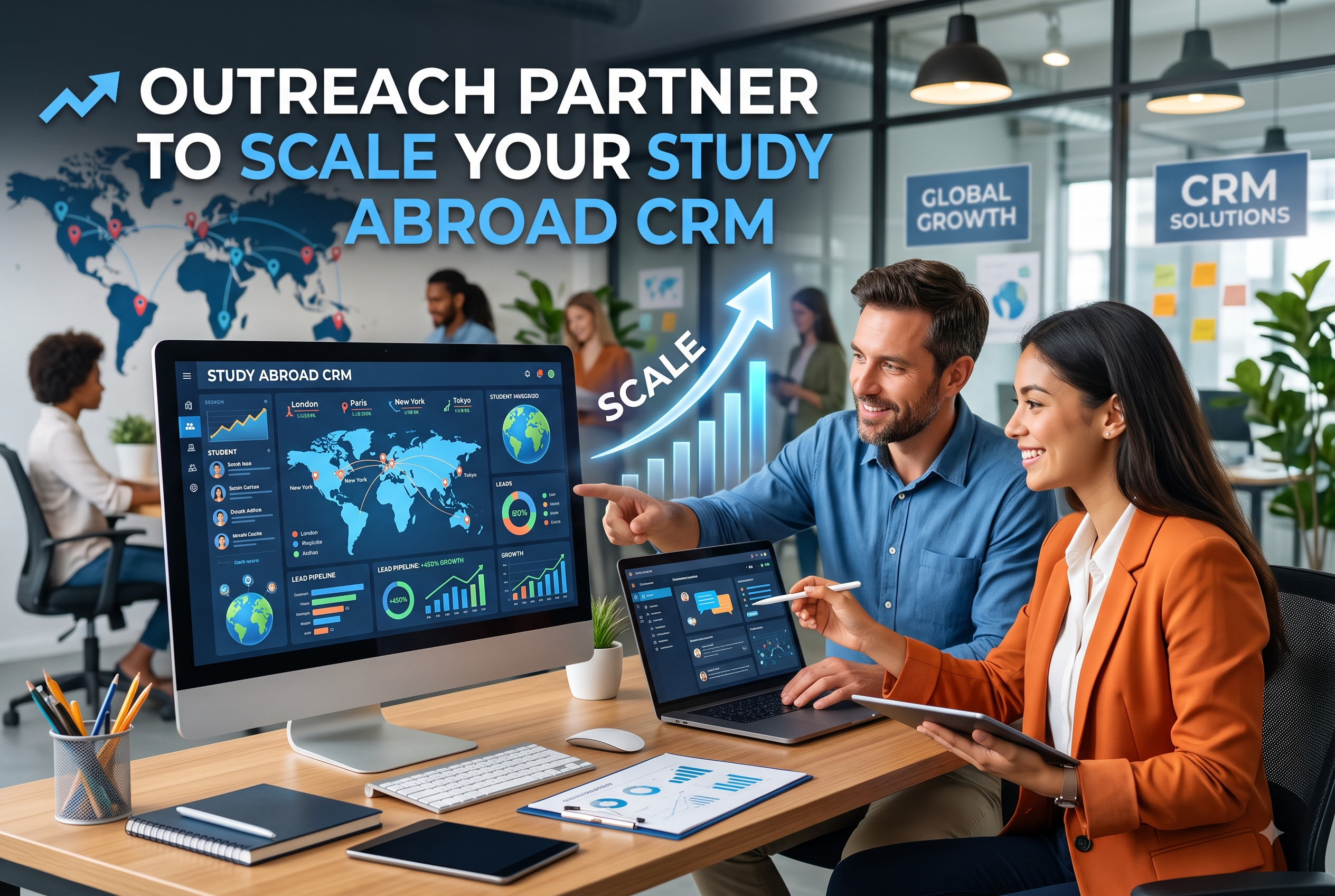 Outreach Partner to Scale Your Study Abroad CRM