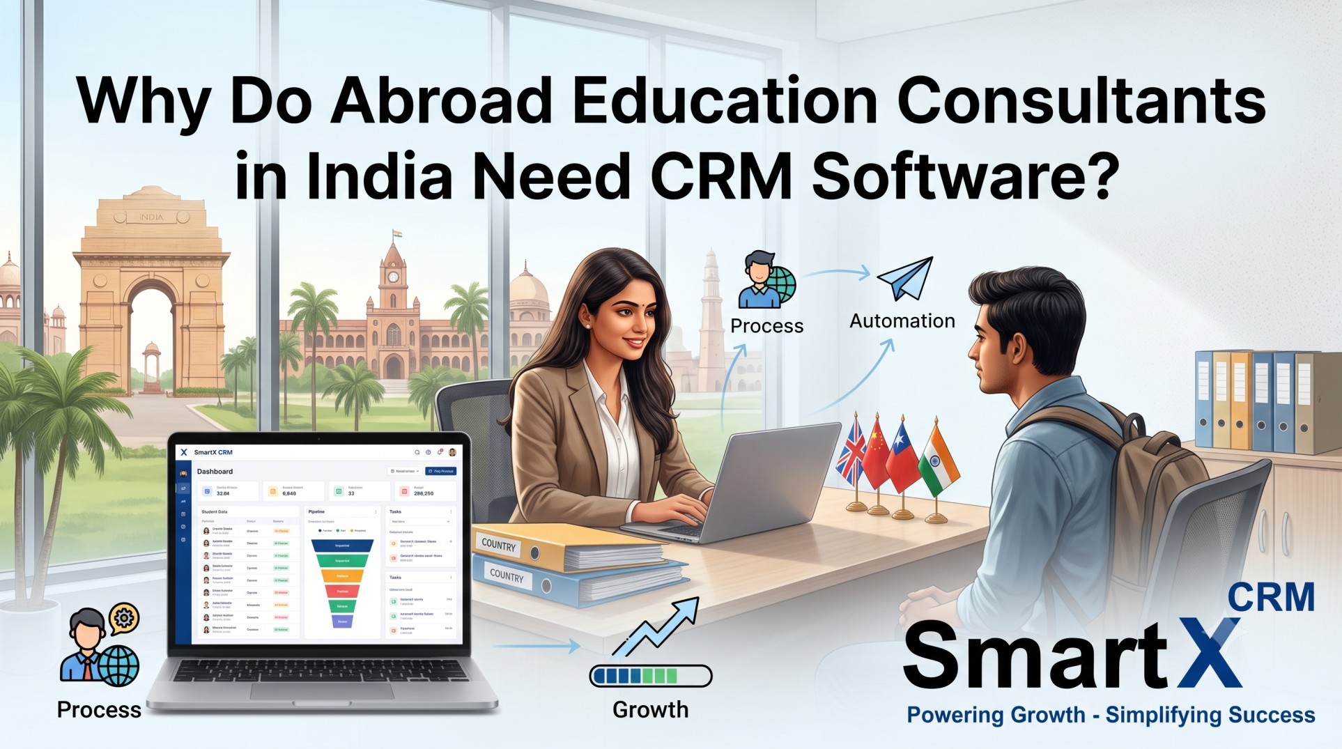 Why Do Abroad Education Consultants in India Need CRM Software?
